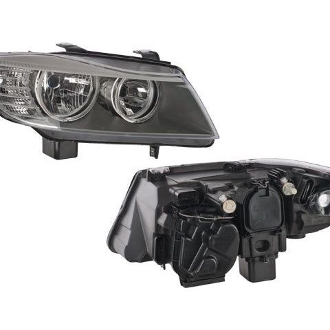 Faro Bw Serie 3 10-12 Electrico Fondo Negro P/Foco Halogeno S/Foco Depo Der P/ Bmw Serie 3 2010-2012