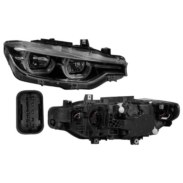Faro Bw Serie 3 16-19 Electrico C/Motor C/Leds Depo Der P/ Bmw Serie 3 2016-2019