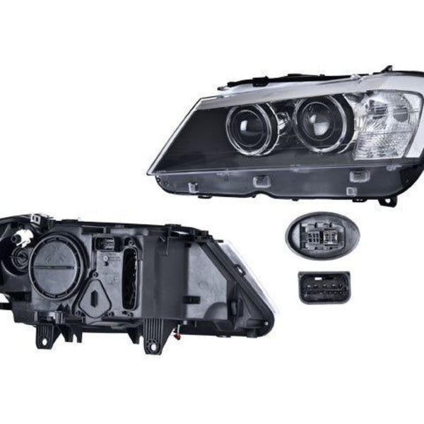 Faro Bw X3 11-14 Electrico C/Motor P/Foco Xenon S/Foco Depo Izq P/ Bmw X3 2011-2014