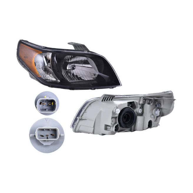 Faro Cv Aveo P/ Chevrolet Aveo 2012-2018