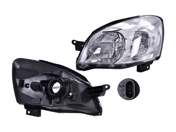 Faro Cv P/ Chevrolet Chevy 2009-2012