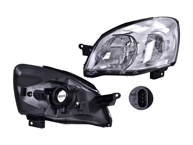 Faro Cv P/ Chevrolet Chevy 2009-2012