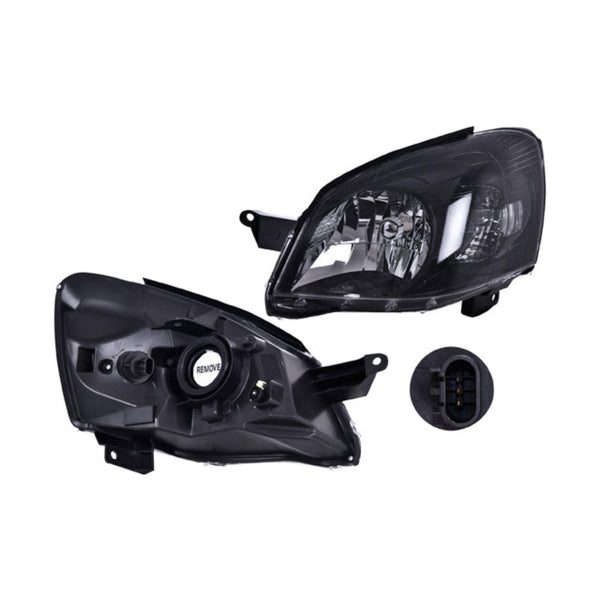 Faro Cv P/ Chevrolet Chevy 2009-2012