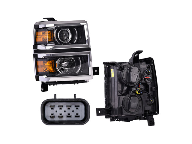Faro Cv P/ Chevrolet Cheyenne 2014-2015