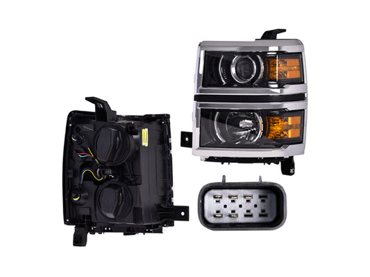 Faro Cv P/ Chevrolet Cheyenne 2014-2015