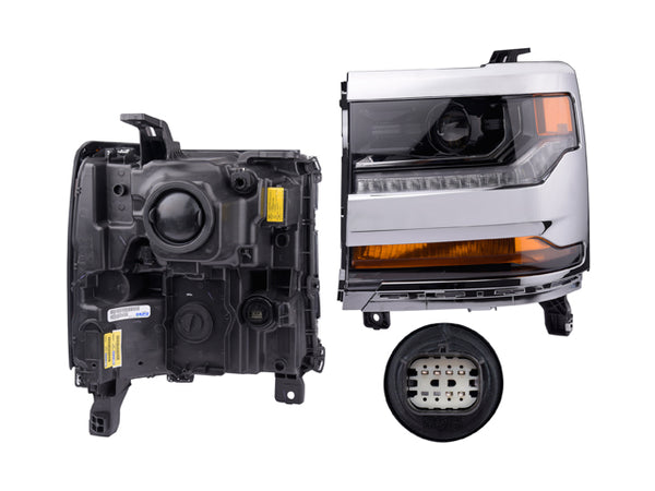 Faro Cv Cheyenne P/ Chevrolet Cheyenne 2016-2018