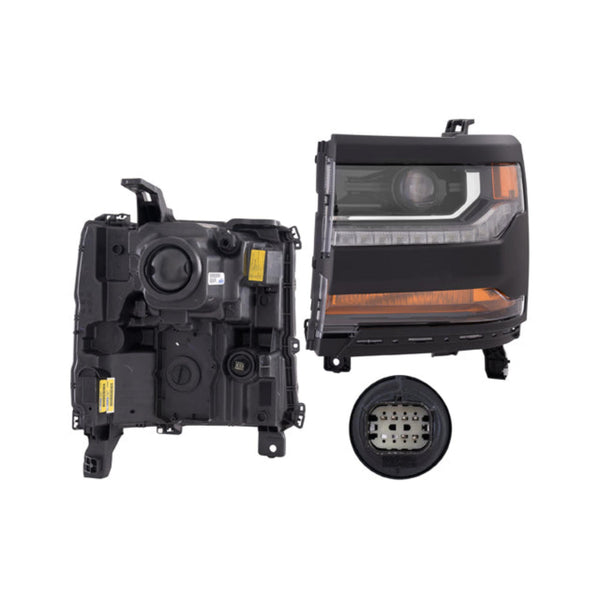 Faro Cv Cheyenne P/ Chevrolet Cheyenne 2016-2018
