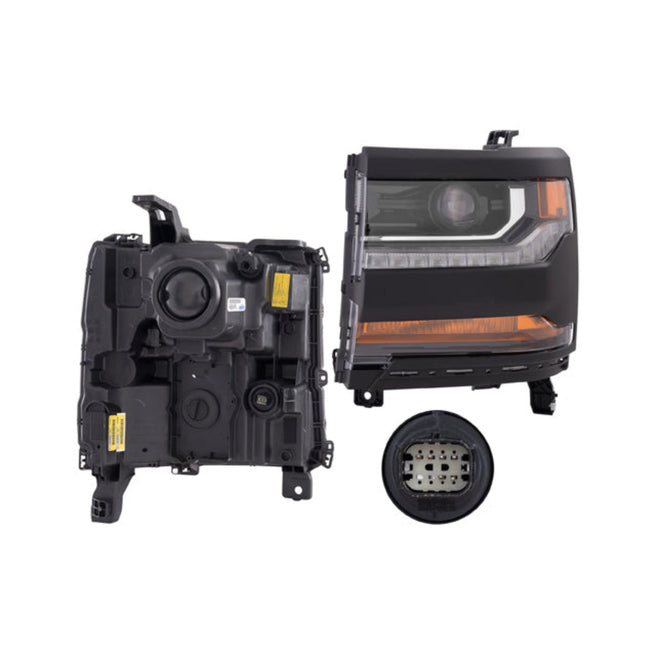 Faro Cv Cheyenne P/ Chevrolet Cheyenne 2016-2018