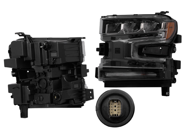 Faro Cv Cheyenne P/ Chevrolet Cheyenne 2019-2022