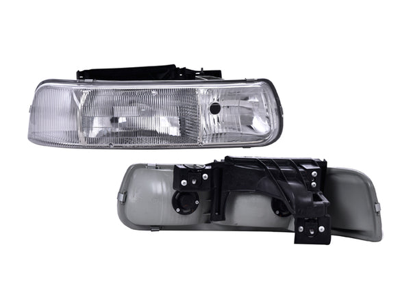 Faro Cv Silverado P/ Chevrolet Silverado 1999-2002