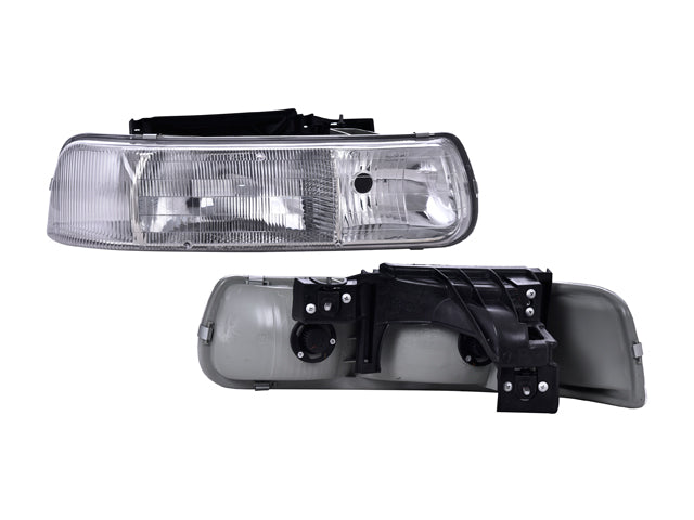 Faro Cv Silverado P/ Chevrolet Silverado 1999-2002