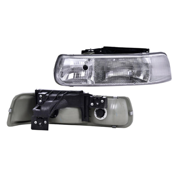 Faro Cv Silverado P/ Chevrolet Silverado 1999-2002