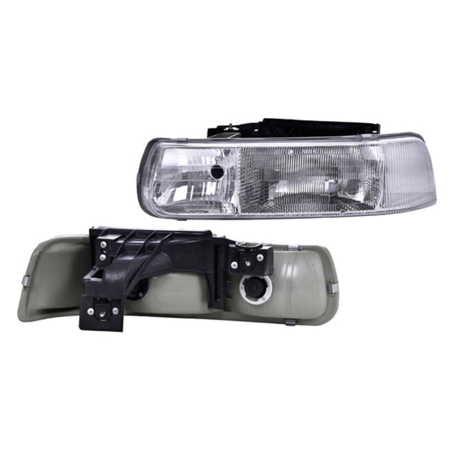 Faro Cv Silverado P/ Chevrolet Silverado 1999-2002