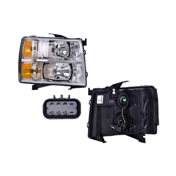 Faro Cv P/ Chevrolet Silverado 2007-2013