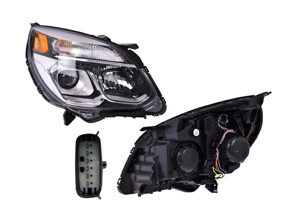 Faro Cv Equinox P/ Chevrolet Equinox 2016-2017