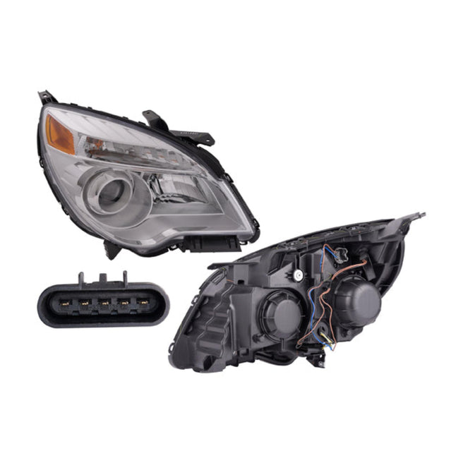 Faro Cv Equinox Ltz 10-15 C/Lupa C/Focos Depo Der P/ Chevrolet Equinox 2010-2015