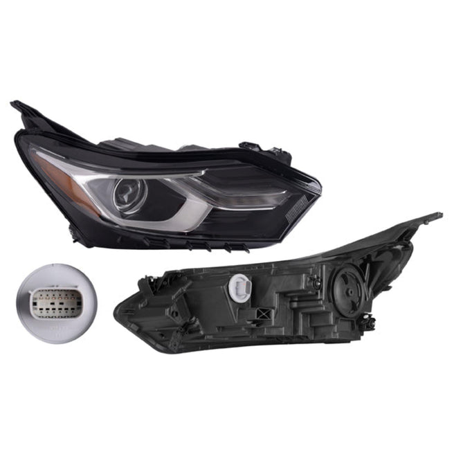Faro Cv Equinox 18-20 P/Foco Xenon Tyc Der P/ Chevrolet Equinox 2019-2020