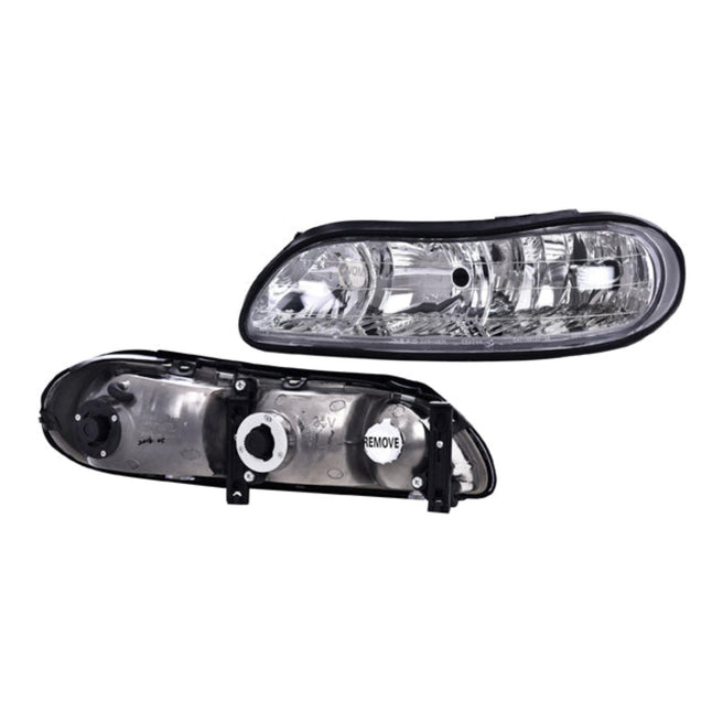 Faro Cv P/ Chevrolet Malibu 1997-2003