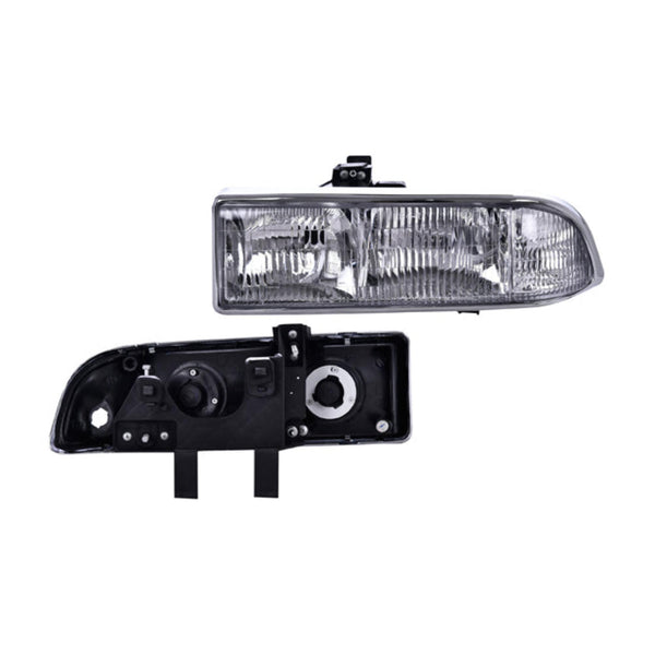 Faro Cv S-10 P/ Chevrolet S-10 1998-2004