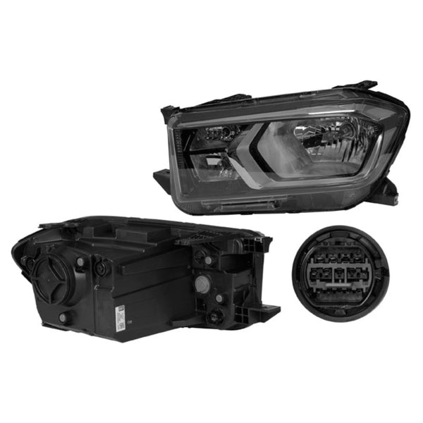 Faro Cv S-10 Max 23 Original Izq P/ Chevrolet S-10 2023-2023