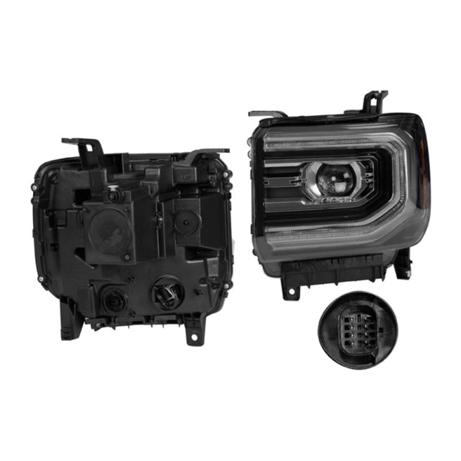 Faro Cv Sierra Denali P/ Chevrolet Sierra 2016-2018