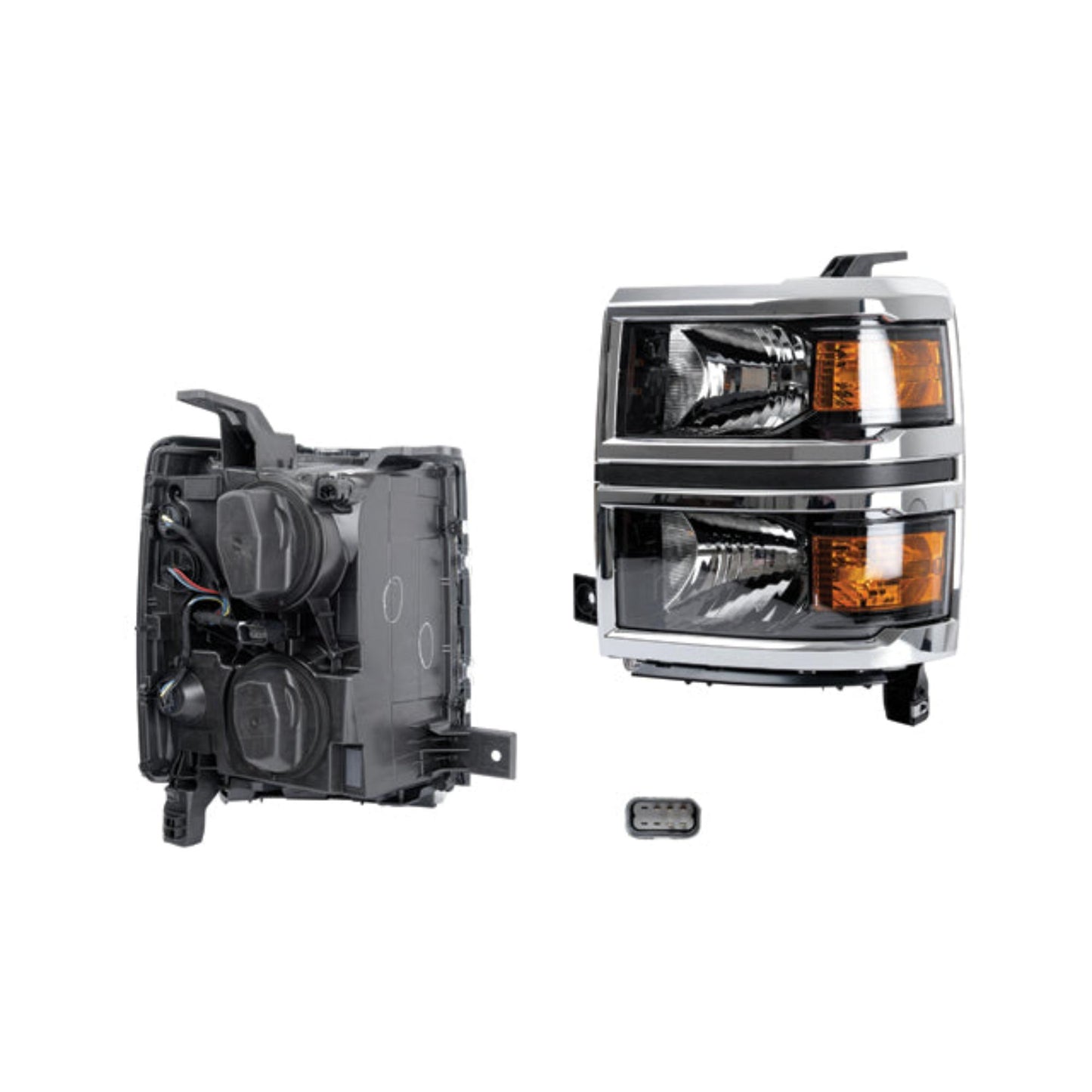 Faro Cv P/ Chevrolet Cheyenne 2014-2015