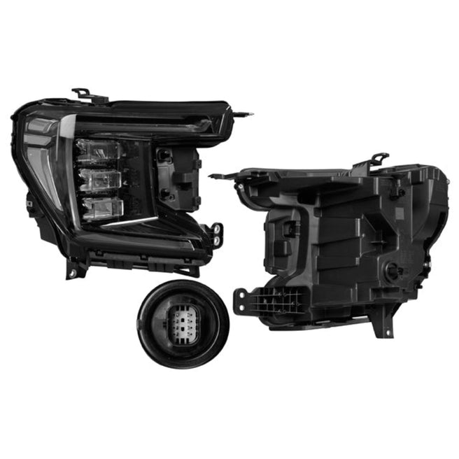 Faro Cv Yukon Denali Xl 21-22 Full Led Cn Der P/ Chevrolet Yukon 2021-2022
