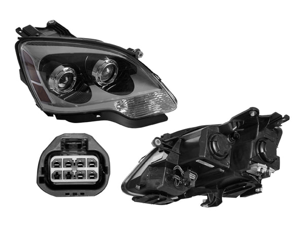 Faro Cv P/ Chevrolet Acadia 2007-2012