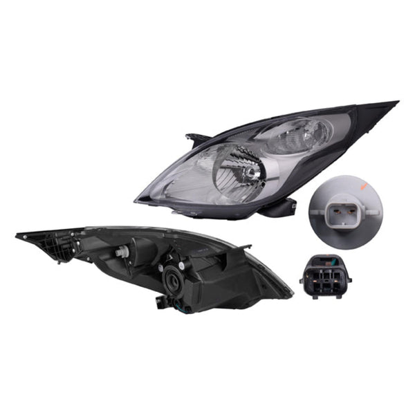 Faro Cv Spark P/ Chevrolet Spark 2013-2017
