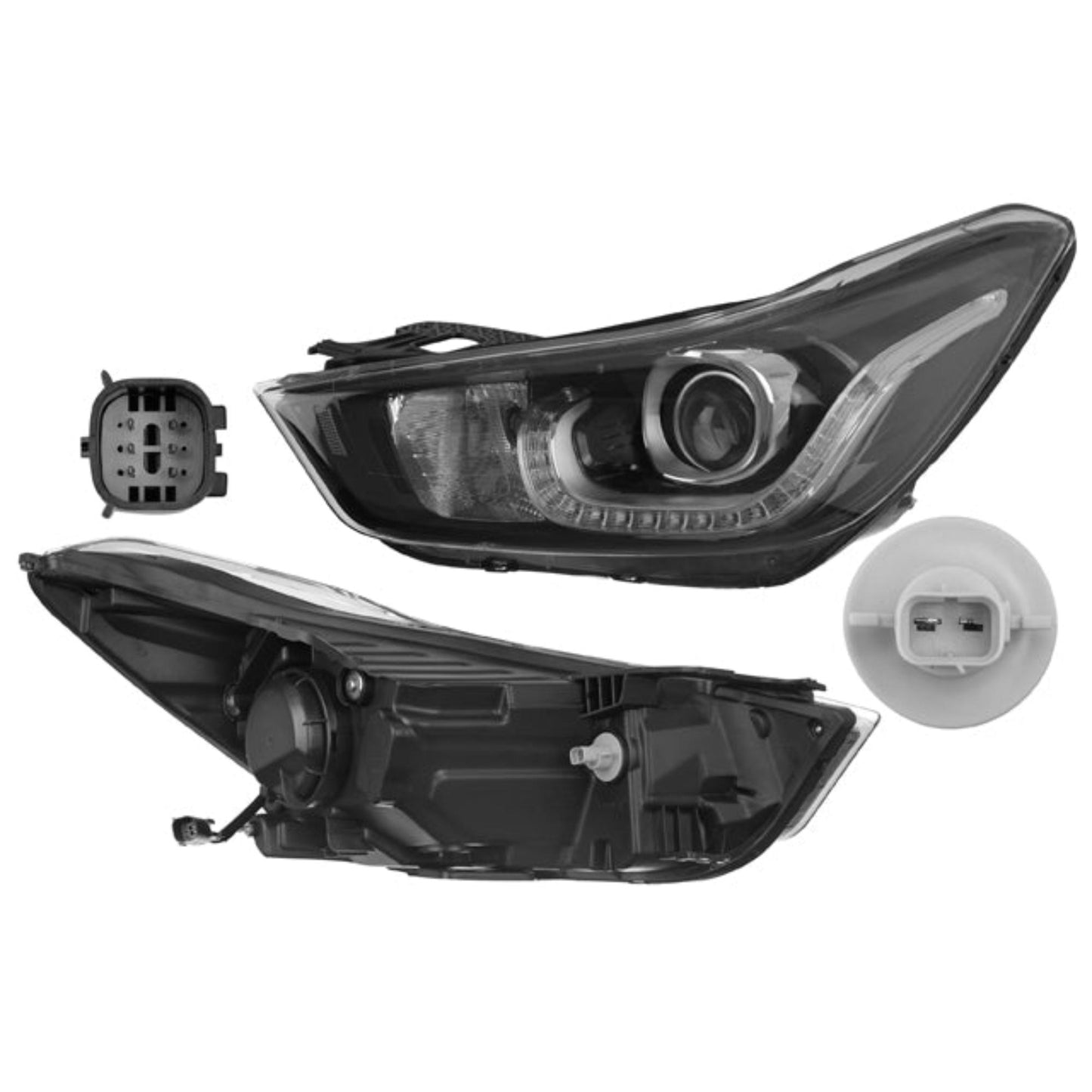 Faro Cv Spark P/ Chevrolet Spark 2016-2021