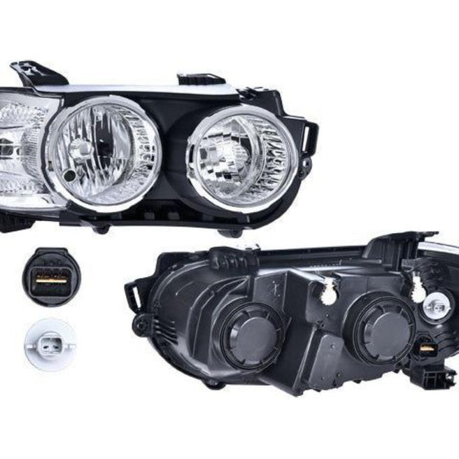 Faro Cv Sonic 16 Manual Aros Cromado S/Reflejante Halogeno P/Foco H7/H1 S/Foco Depo Der P/ Chevrolet Sonic 2016-2016