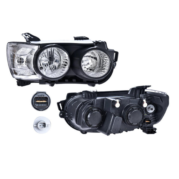 Faro Cv Sonic 12-16 Manual Aro Negro S/Reflejante Halogeno P/Foco H7/H1 S/Foco Depo Der P/ Chevrolet Sonic 2012-2016