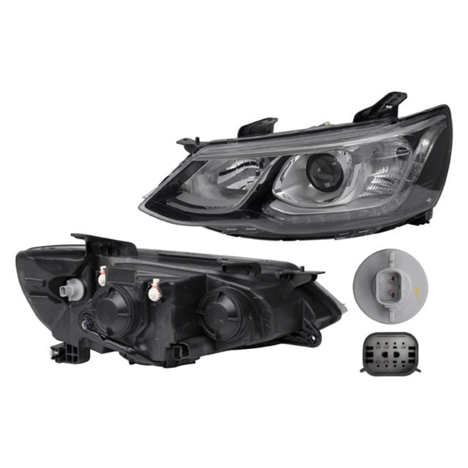 Faro Cv Sonic Manual C/Leds Depo Izq P/ Chevrolet Sonic 2017-2019