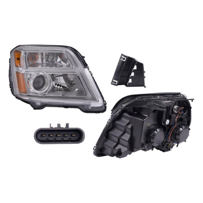 Faro Gm Terrain Fondo Cromado C/Foco Depo Der P/ Gmc Terrain 2010-2015