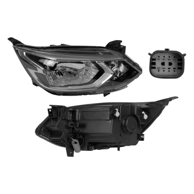 Faro Cv Onix Lt/Ls 21-25 Manual S/Lupa S/Foco Depo Der P/ Chevrolet Onix 2020-2024