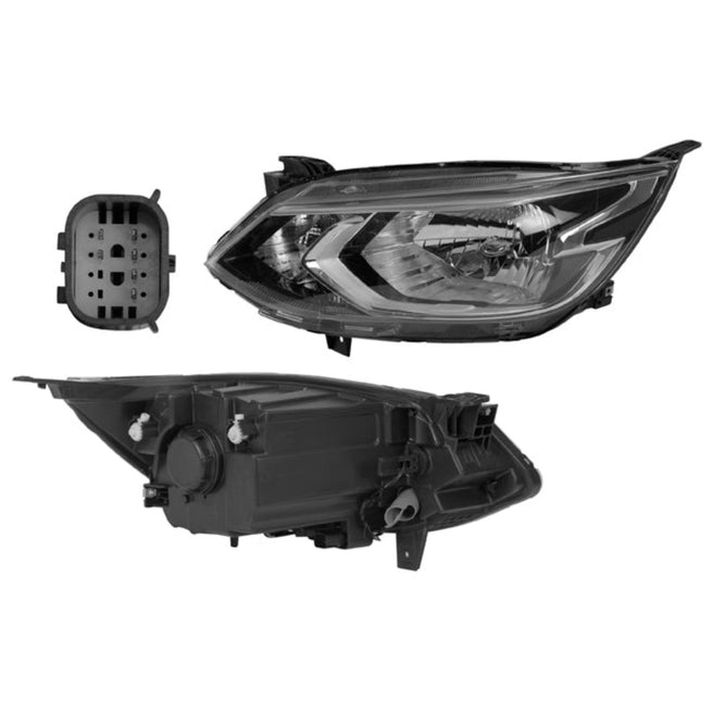 Faro Cv Onix Lt/Ls 21-25 Manual S/Lupa S/Foco Depo Izq P/ Chevrolet Onix 2020-2024