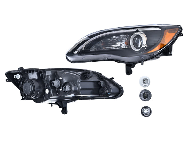 FARO CR 200 LIMITED/TOURING 12-14 C/LEDS FONDO NEGRO C/FOCO DEPO IZQ