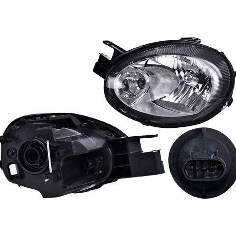 Faro Dg Neon 03-05 Fondo Negro S/Foco Depo Izq P/ Dodge Neon 2003-2005