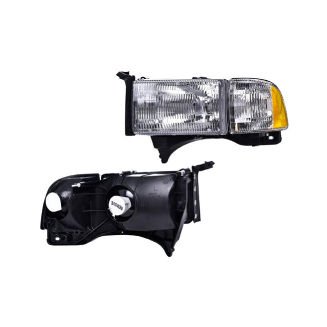 Faro Dg Ram P/ Dodge Ram 1994-2001