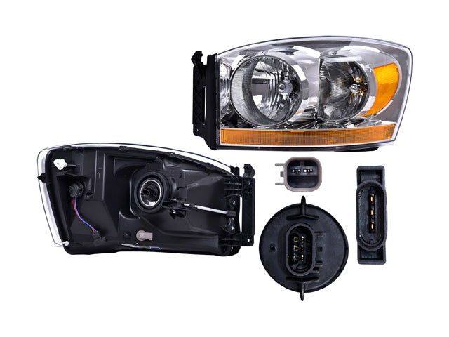 Faro Dg Ram P/ Dodge Ram 2006-2008
