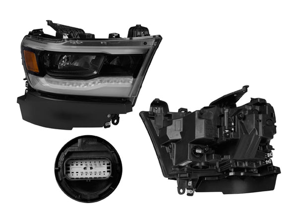 Faro Dg P/ Dodge Ram 2019-2023