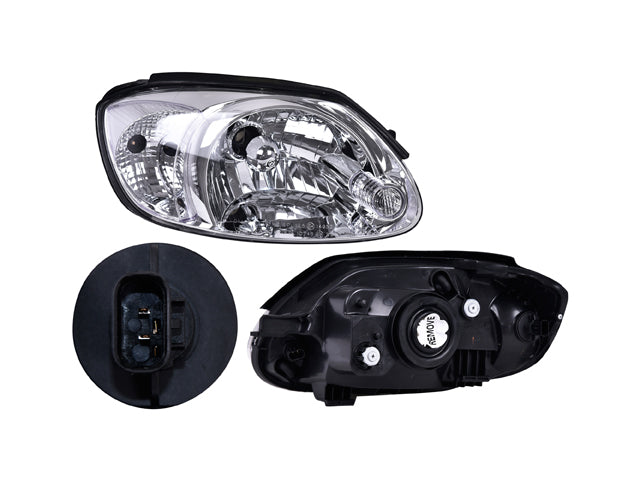 Faro Dg Verna P/ Dodge Verna 2004-2006