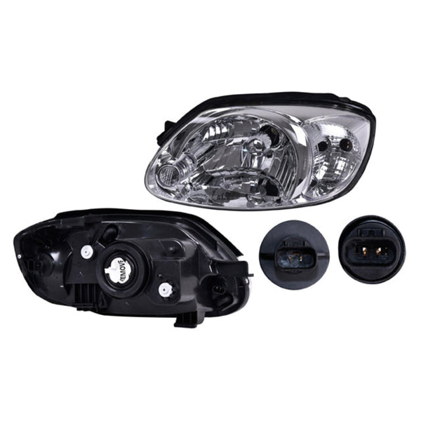 Faro Dg Verna P/ Dodge Verna 2004-2006