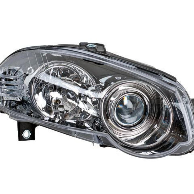 Faro Ft Strada 08-14 Manual Fondo Negro P/Foco Halogeno S/Foco Depo Der P/ Fiat Strada 2008-2014
