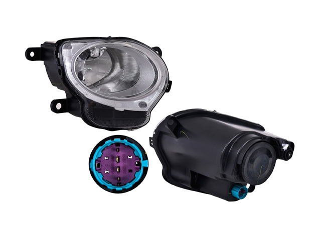 Faro Inferior P/ Fiat 500 2009-2012