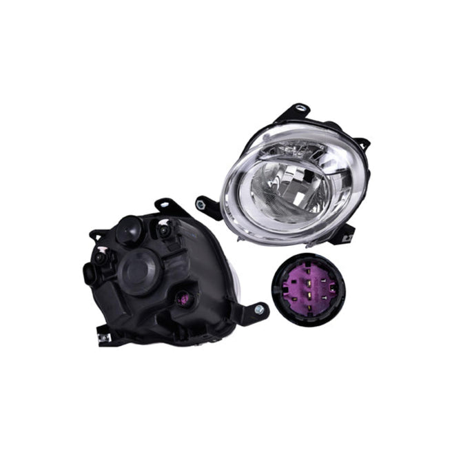Faro Superior P/ Fiat 500 2009-2012