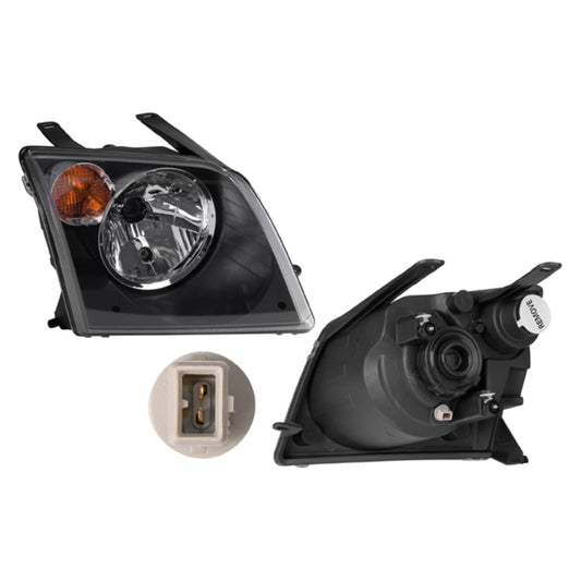 Faro Fd Ecosport 04-07 Manual P/Foco Halogeno C/Cuarto Ambar S/Foco Depo Der P/ Ford Ecosport 2004-2007