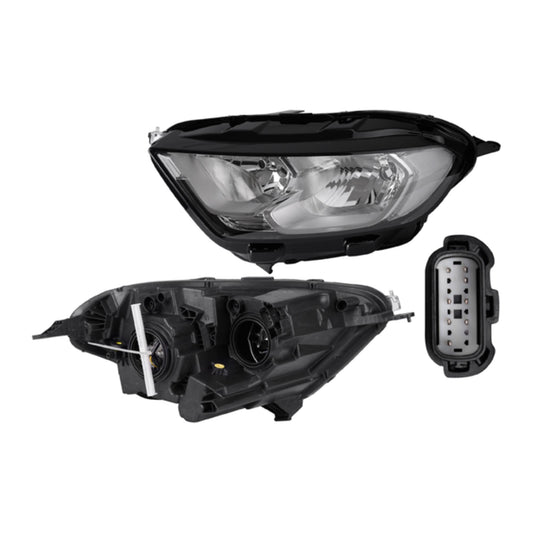 Faro Fd Ecosport 18-21 Electrico C/Motor Tyc Izq P/ Ford Ecosport 2018-2021