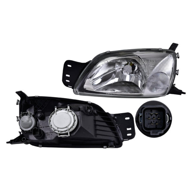 Faro Fd Fiesta P/ Ford Fiesta 2000-2002