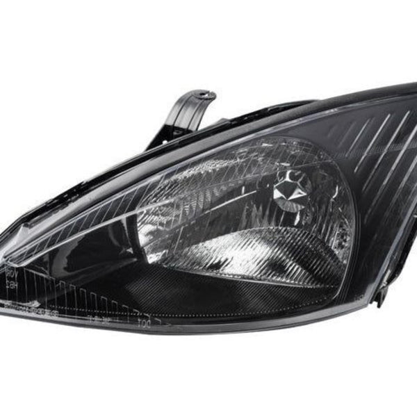 Faro Fd Focus Svt 00-04 Fondo Negro S/Foco Depo Izq P/ Ford Focus 2000-2004